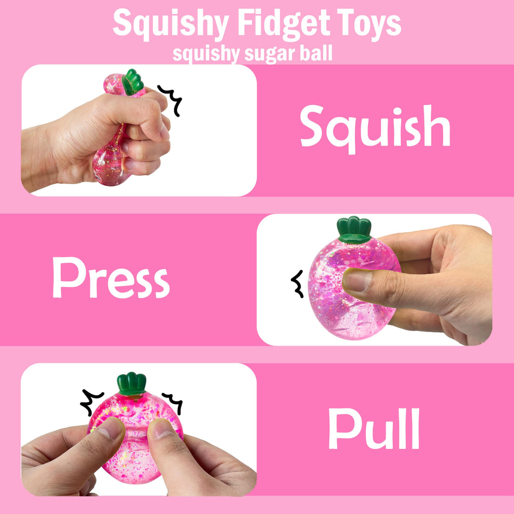 ZTATU Baby Carrot Squishy Toy compact dimension, pocket-sized stress relief for travel