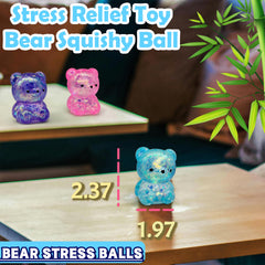 ZTATU bear squishy stress ball easy-clean surface for daily, mess-free use