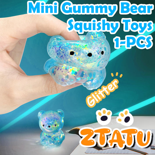 ZTATU bear squishy stress ball with soft TPR texture for kneading and fidgeting