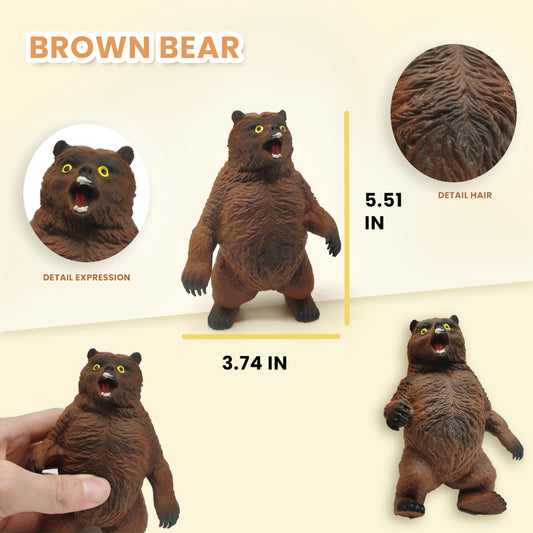 ZTATU bear squishy toy in hand ideal for fidgety play and focus.