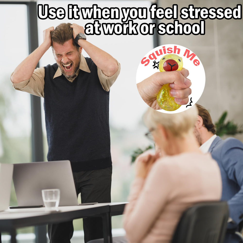 ZTATU Capybara stress toy offers gift-ready fun for birthdays or holidays.