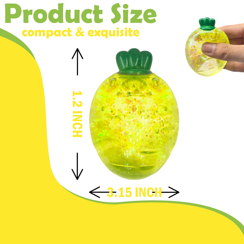 ZTATU Carrot-shaped squishy toy designed for classroom or therapy sessions.