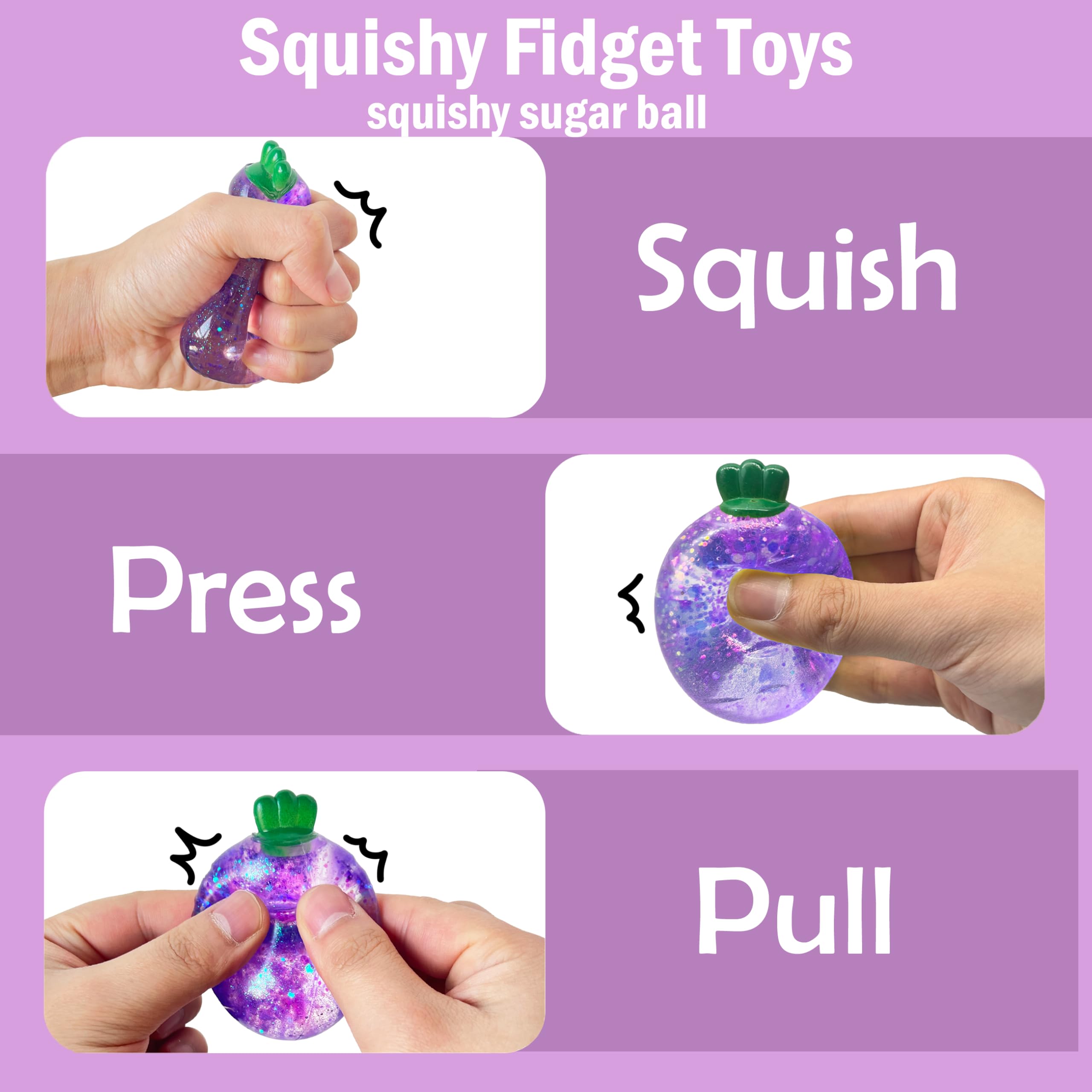 ZTATU ultra-soft carrot ball delivering gentle fidgeting and focus aid