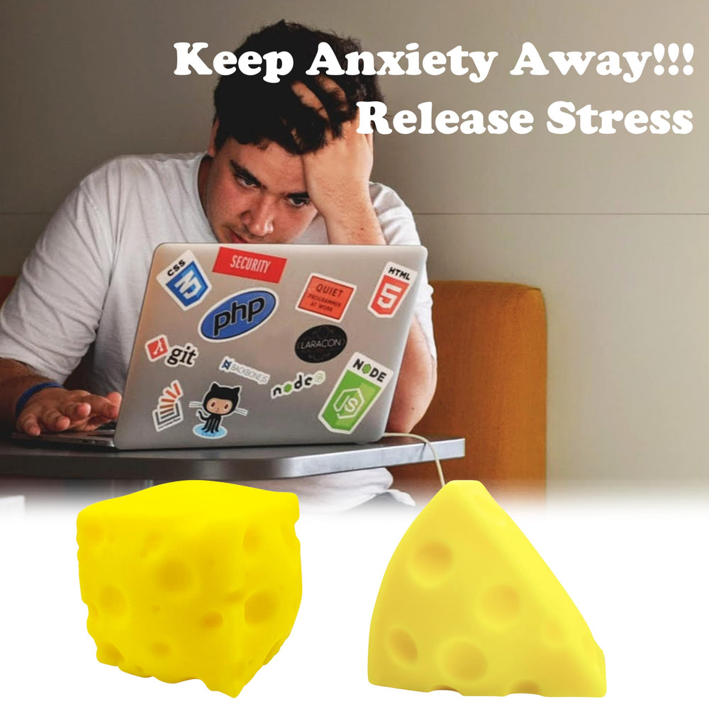 ZTATU Cheese Stress Balls gift packaging suitable for birthdays or Easter.