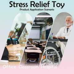 ZTATU desk decor squishy ball provides tactile engagement at work.