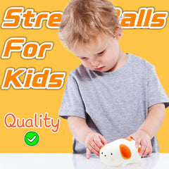 ZTATU dog stress ball durable TPR material resists repeated squeezes.