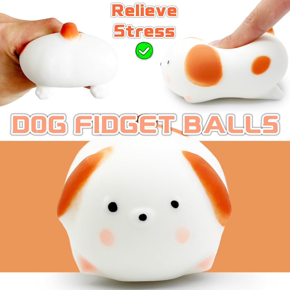 ZTATU dog stress ball squeezable design helps channel energy during tense moments.