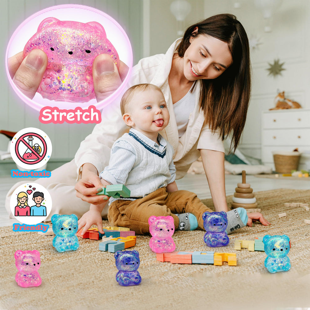 ZTATU Easter basket stuffer bear offers playful mood-boosting fun.