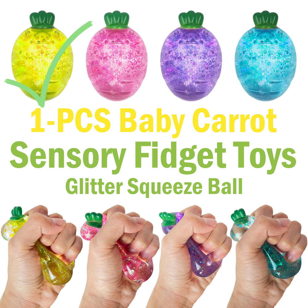 ZTATU Glitter Sugar Ball squishy detail highlighting texture and shine.