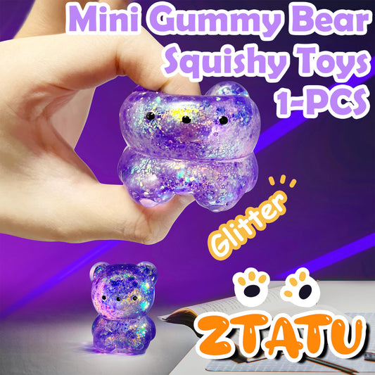 ZTATU gummy bear squishy toy features a cute design for playful stress relief.