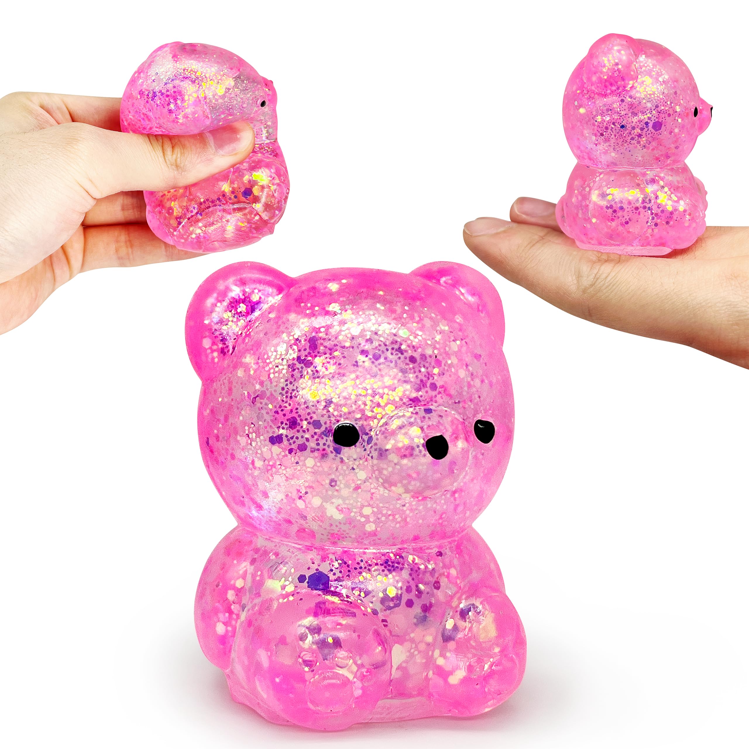 ZTATU gummy bear stress ball with bright design for playful focus and fidget relief.