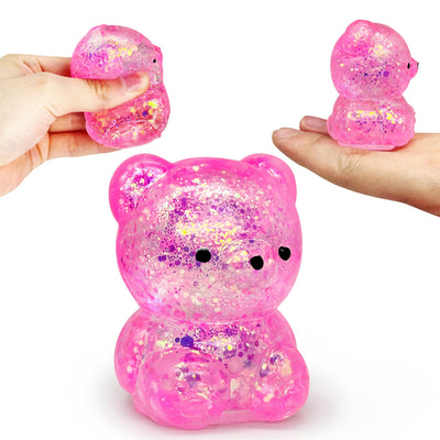 ZTATU gummy bear stress ball with bright design for playful focus and fidget relief.