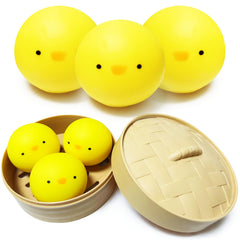 ZTATU Mini Chick Dumpling Squishy Pack for tactile play and relaxation