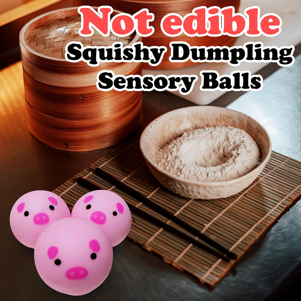ZTATU mini pig dumplings with soft EVA and durable exterior.