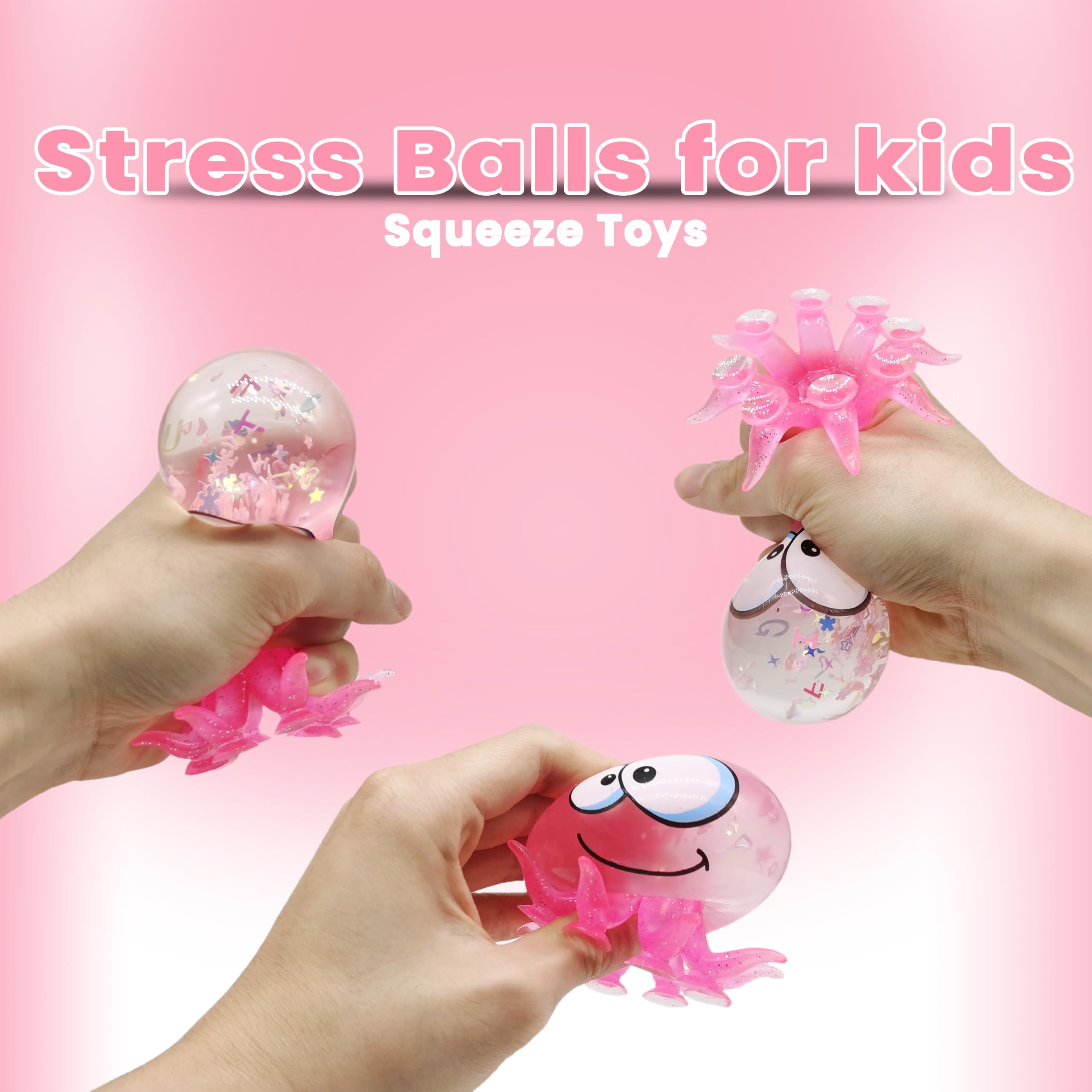 ZTATU octopus squishy toy blue variant offers tactile squeeze for calm breaks.
