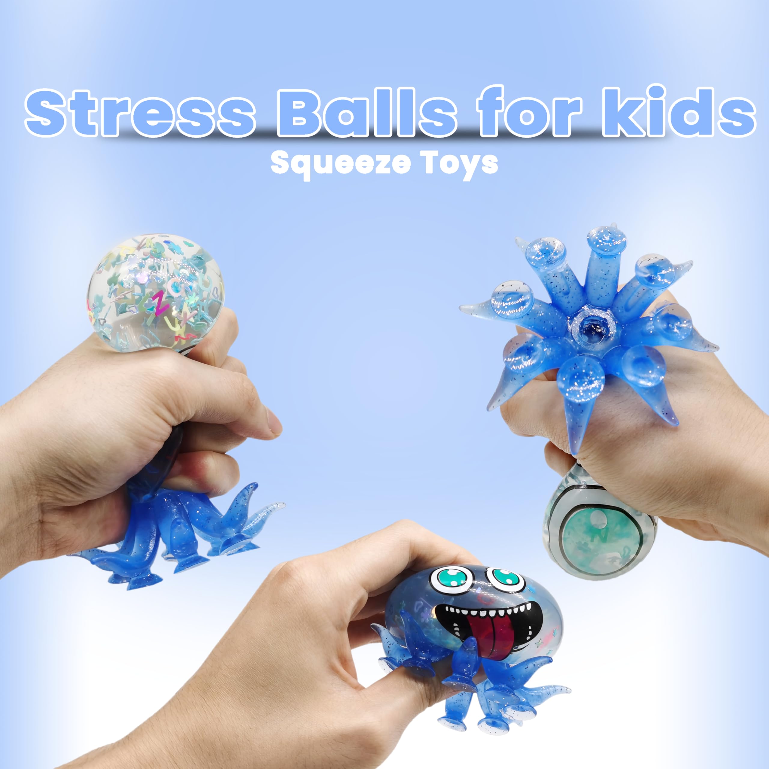 ZTATU Octopus suction toy pink, great party favor and Easter basket stuffer.