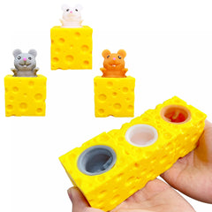 ZTATU cheese stress ball white for tactile relief and focus.