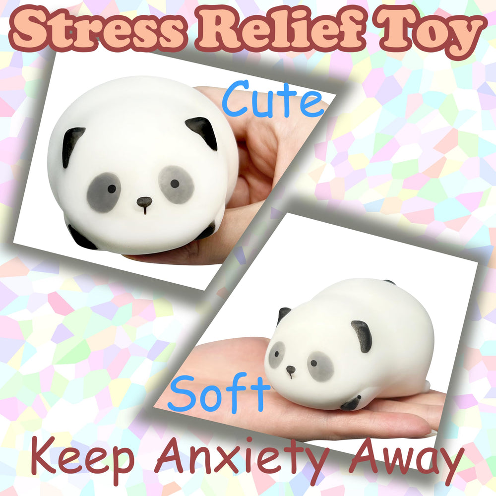 ZTATU Squishy Panda stress ball travel friendly design for portable relief
