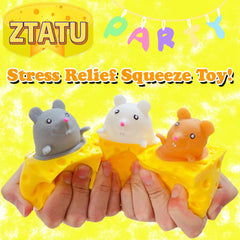 ZTATU stress ball in action during hand compression for focus.