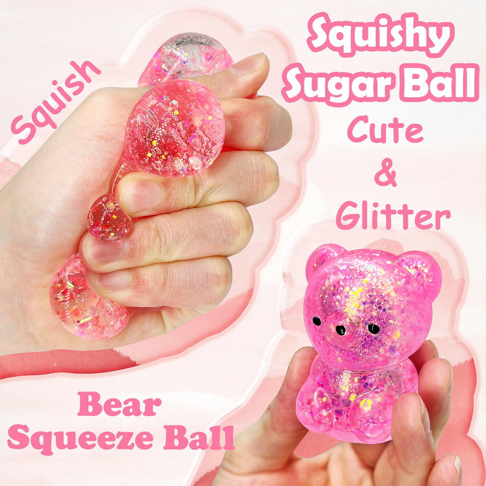 ZTATU stress relief sensory ball demonstrates safe squeezing for calm moments.