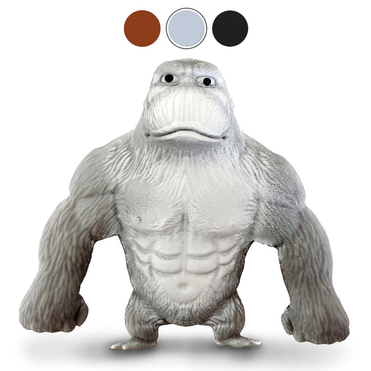 ZTATU stretchy monkey world toy grey for playful stress relief and tactile fun