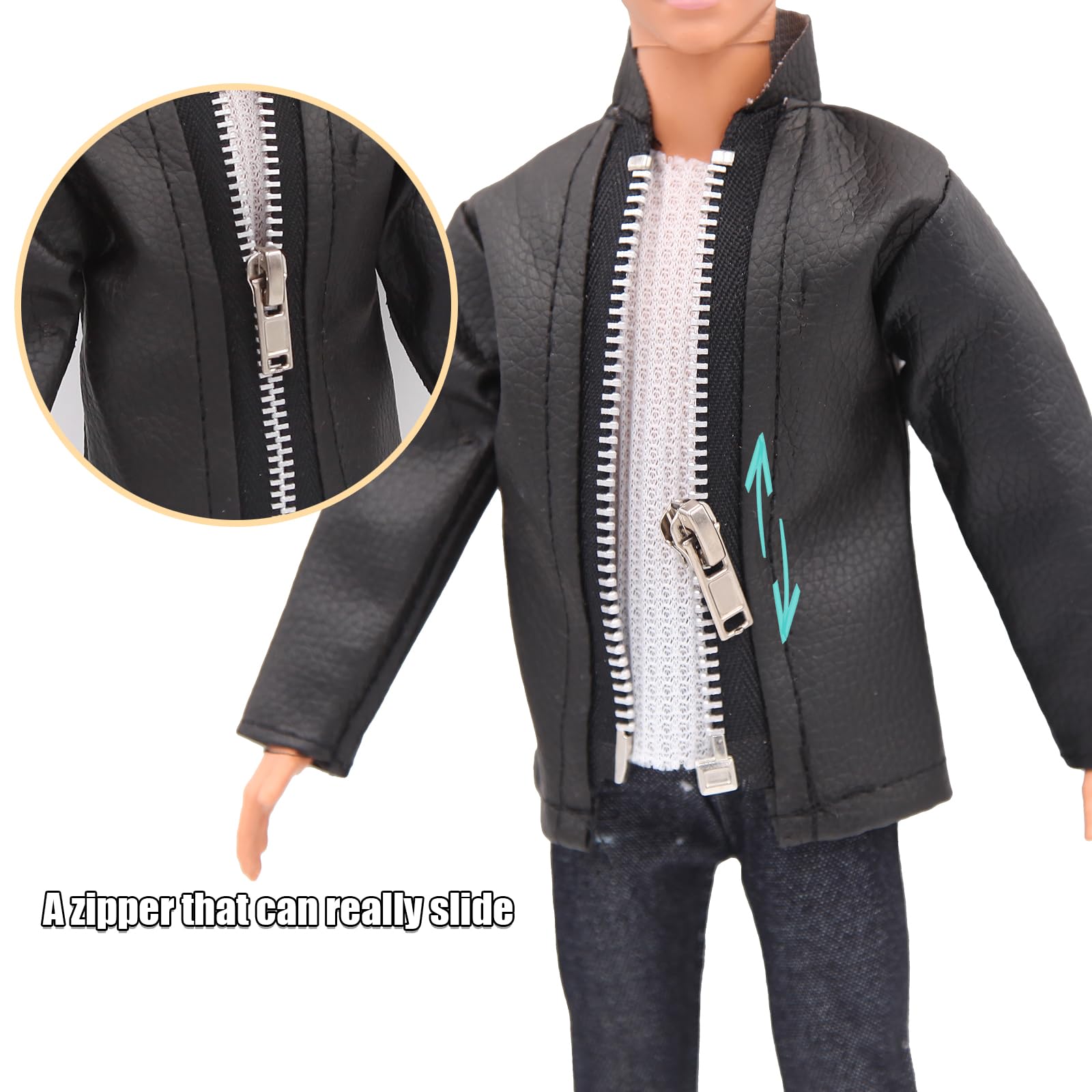 ZTWEDEN 12in boy doll shirts and sweatshirts; cozy, versatile everyday looks
