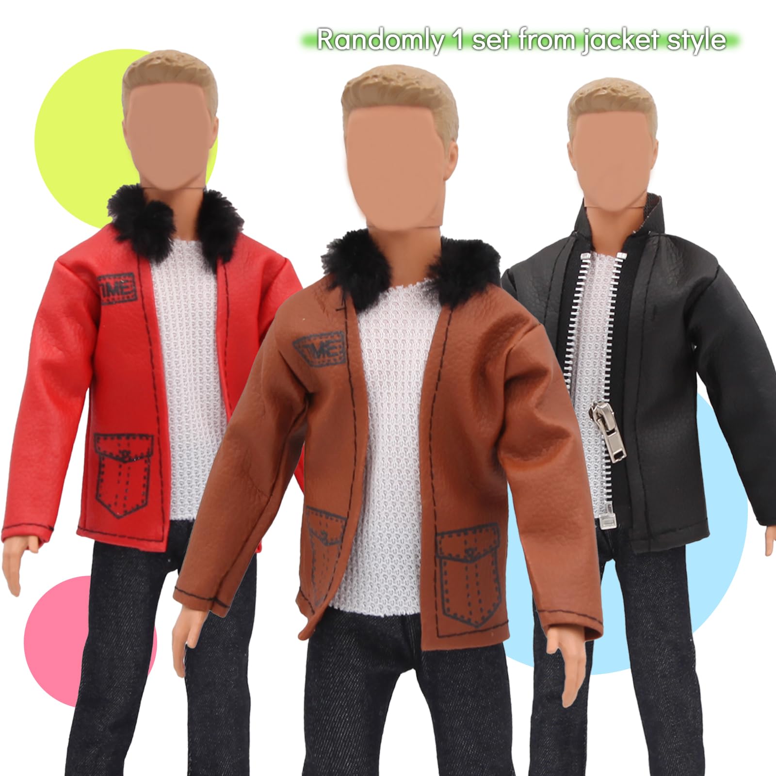 ZTWEDEN 12in boy doll shorts and pants; easy mix-and-match outfits