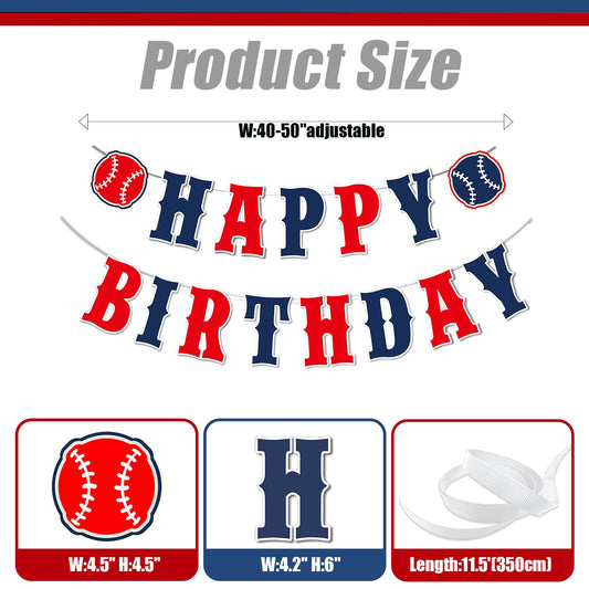 ZTZTST baseball banner pennants ready for fast setup with threading needle.
