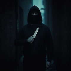 ZUADOKL plastic knife prop safety design suitable for costumes.