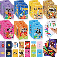 Zubebe Go Fish deck for family play and simple number recognition.