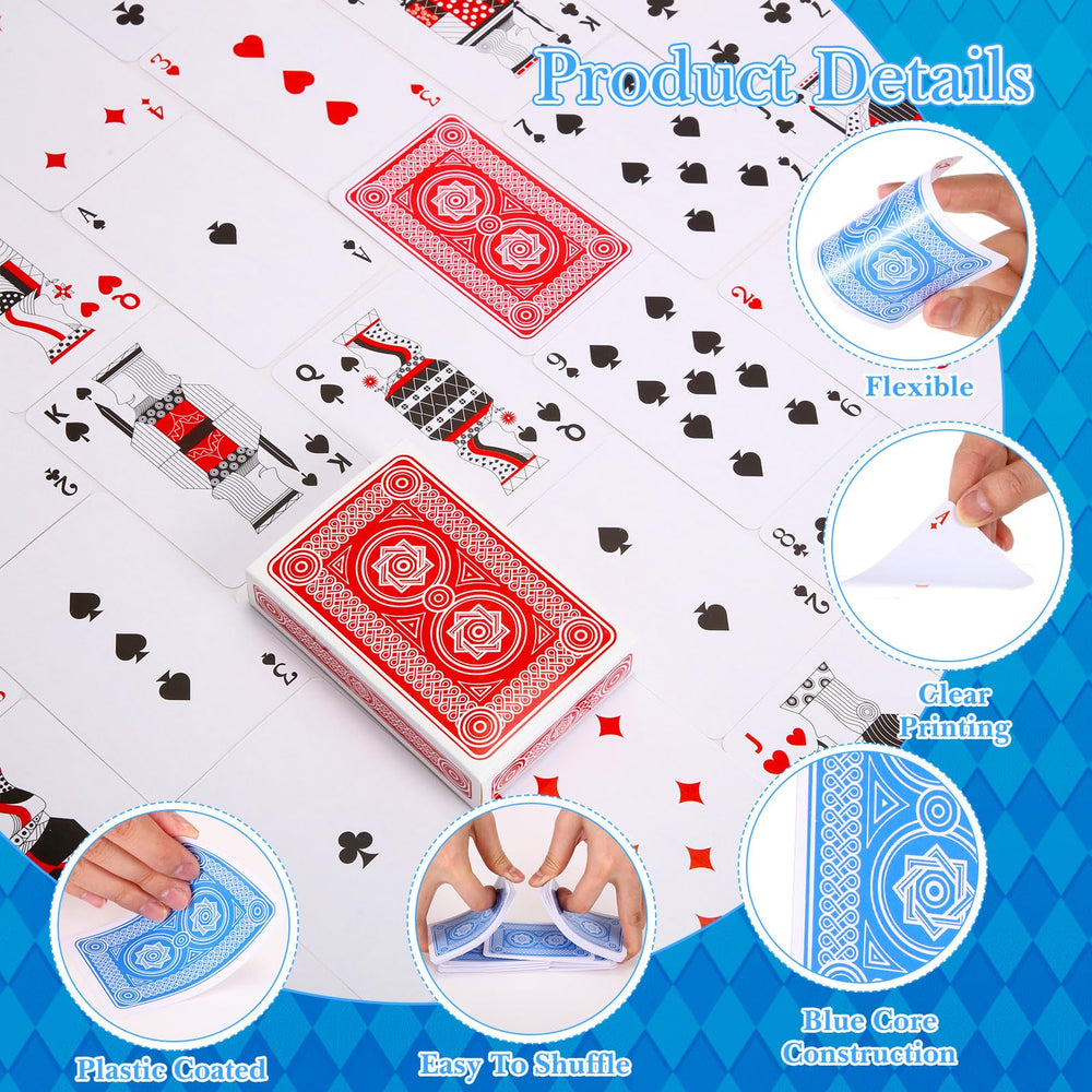 Zubebe mini playing cards close-up showing compact size