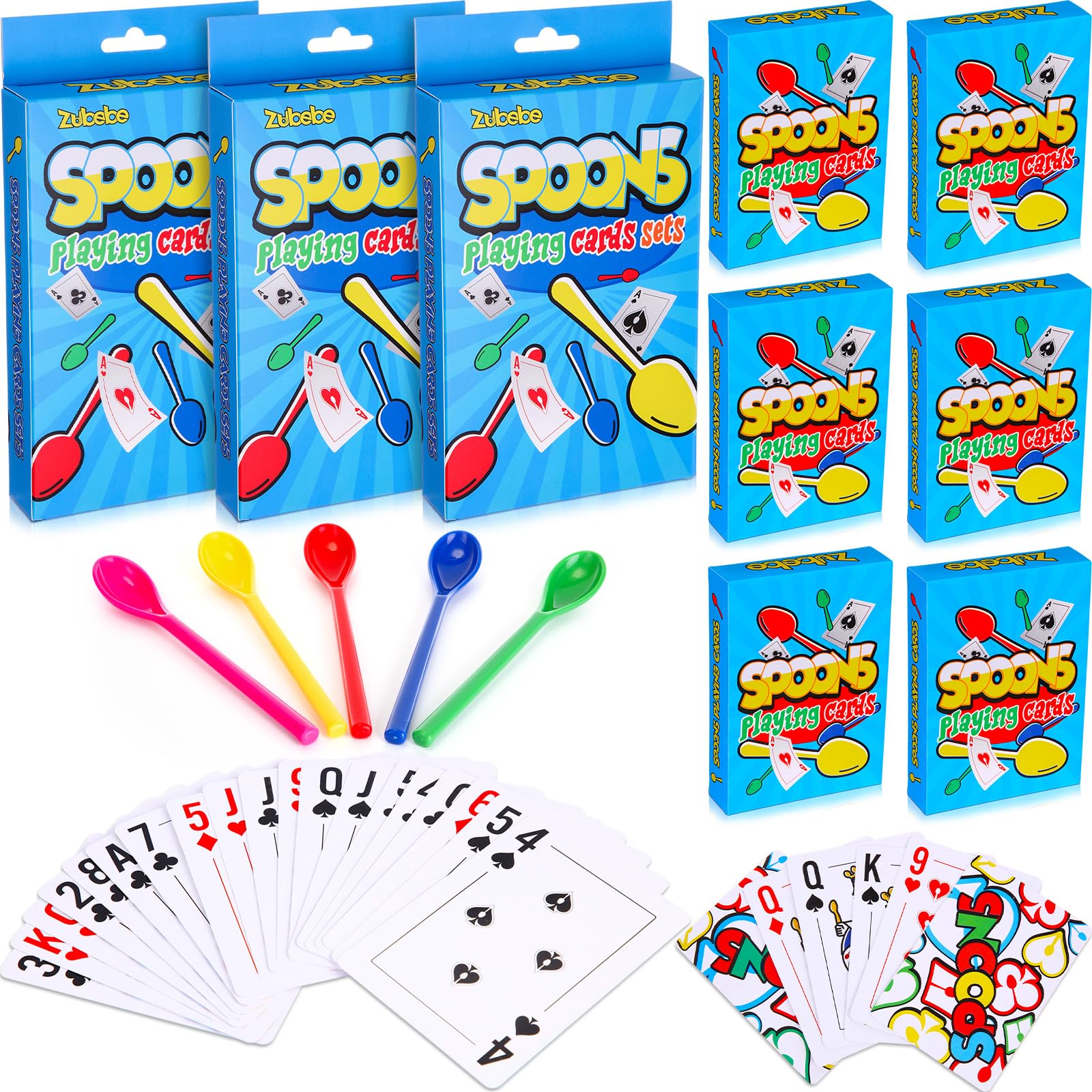Zubebe travel-friendly card game kit for on-the-go fun