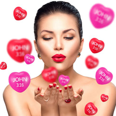 Zubebe 48-pack Valentine stress balls, ready for events and gifts