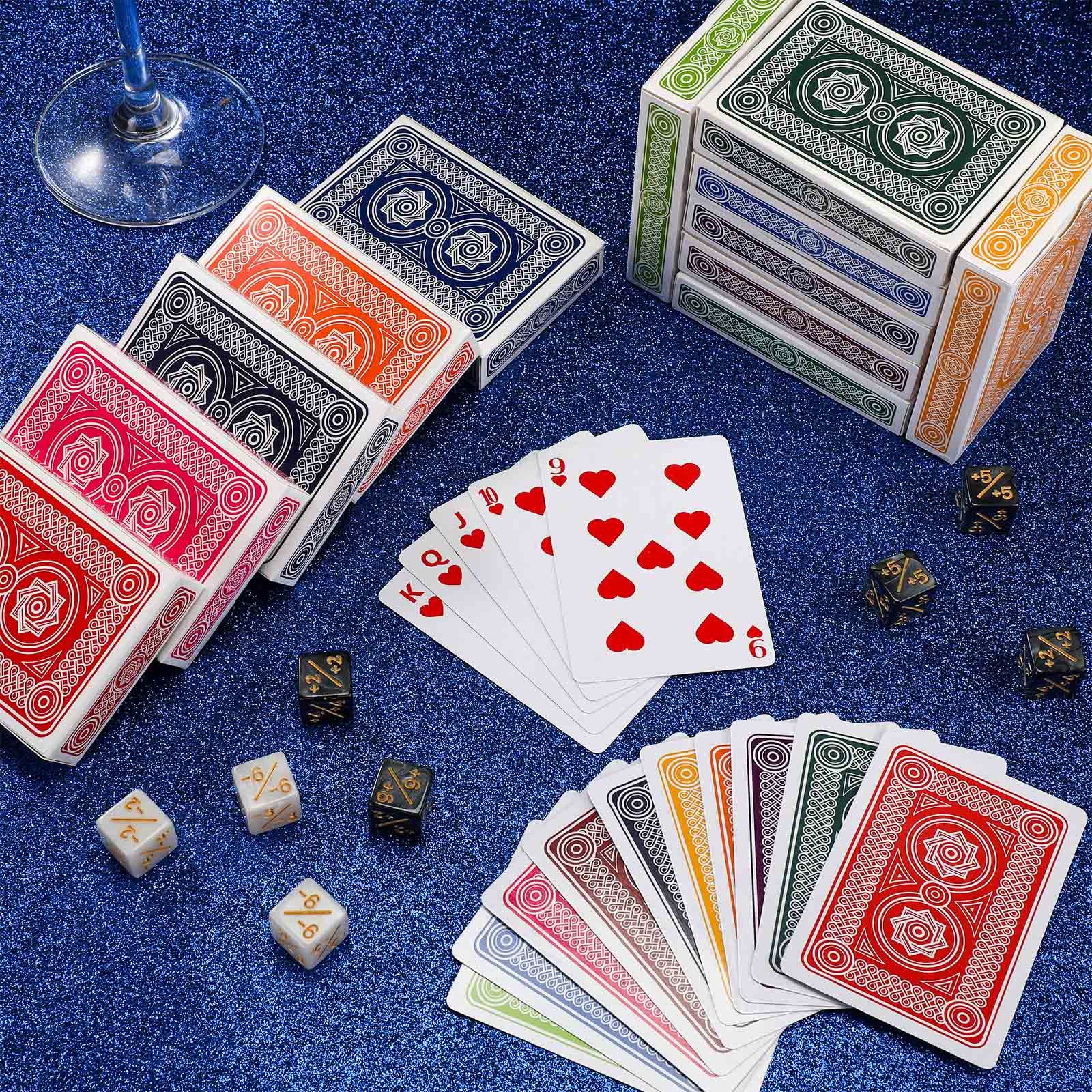 Zubebe wear-resistant card stock keeps colors vivid and durable through repeated shuffles.
