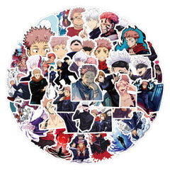 ZUIYIJIANGNAN Jujutsu Kaisen stickers for water bottles are weather-resistant and easy to remove.