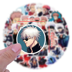 ZUIYIJIANGNAN Jujutsu Kaisen stickers for party favors delight anime fans with multiple unique designs.