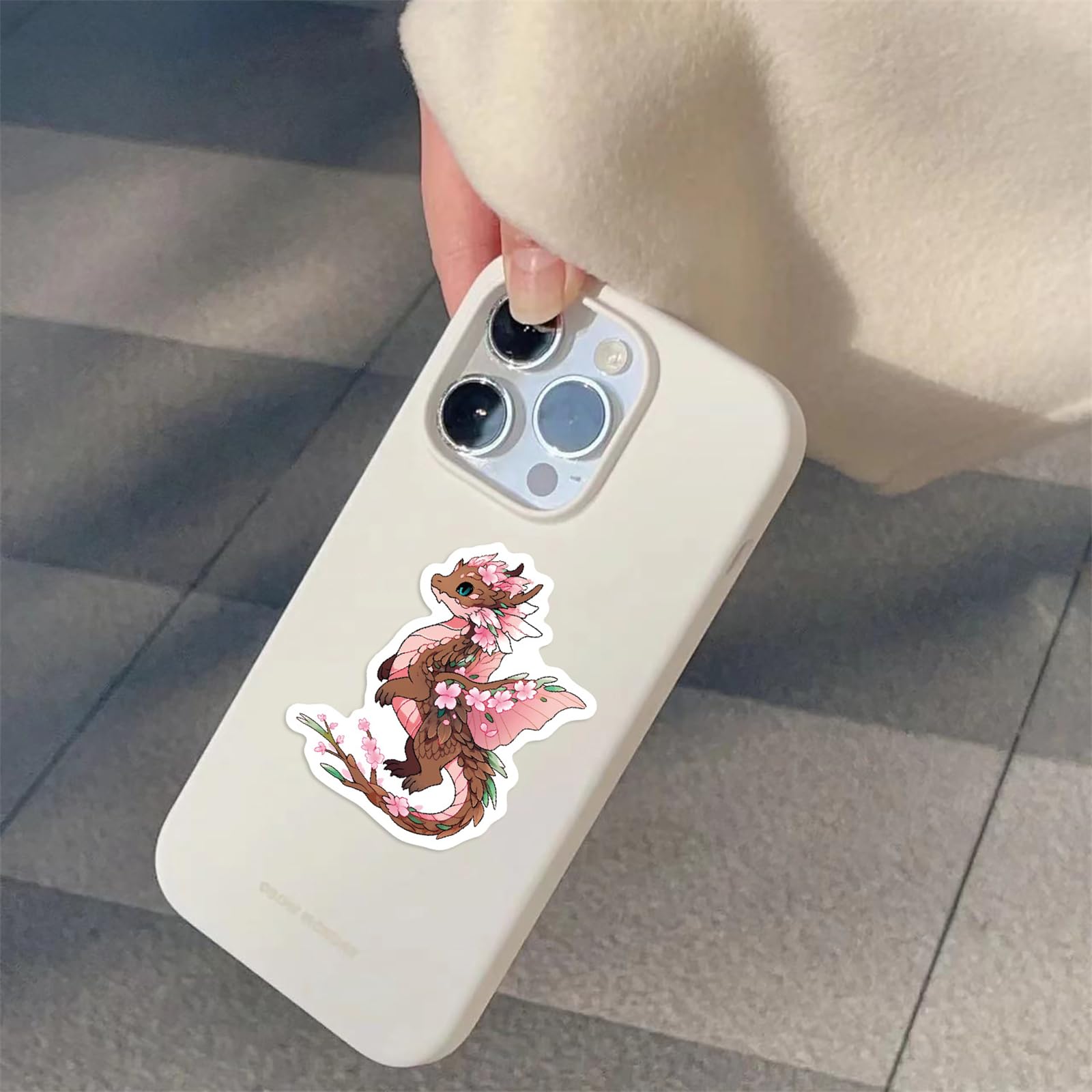 ZUIYIJIANGNAN kid-friendly dragon stickers, non-toxic and easy to apply.