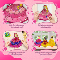 ZUNIRA Poke-in foam star adds magical decoration for princess craft