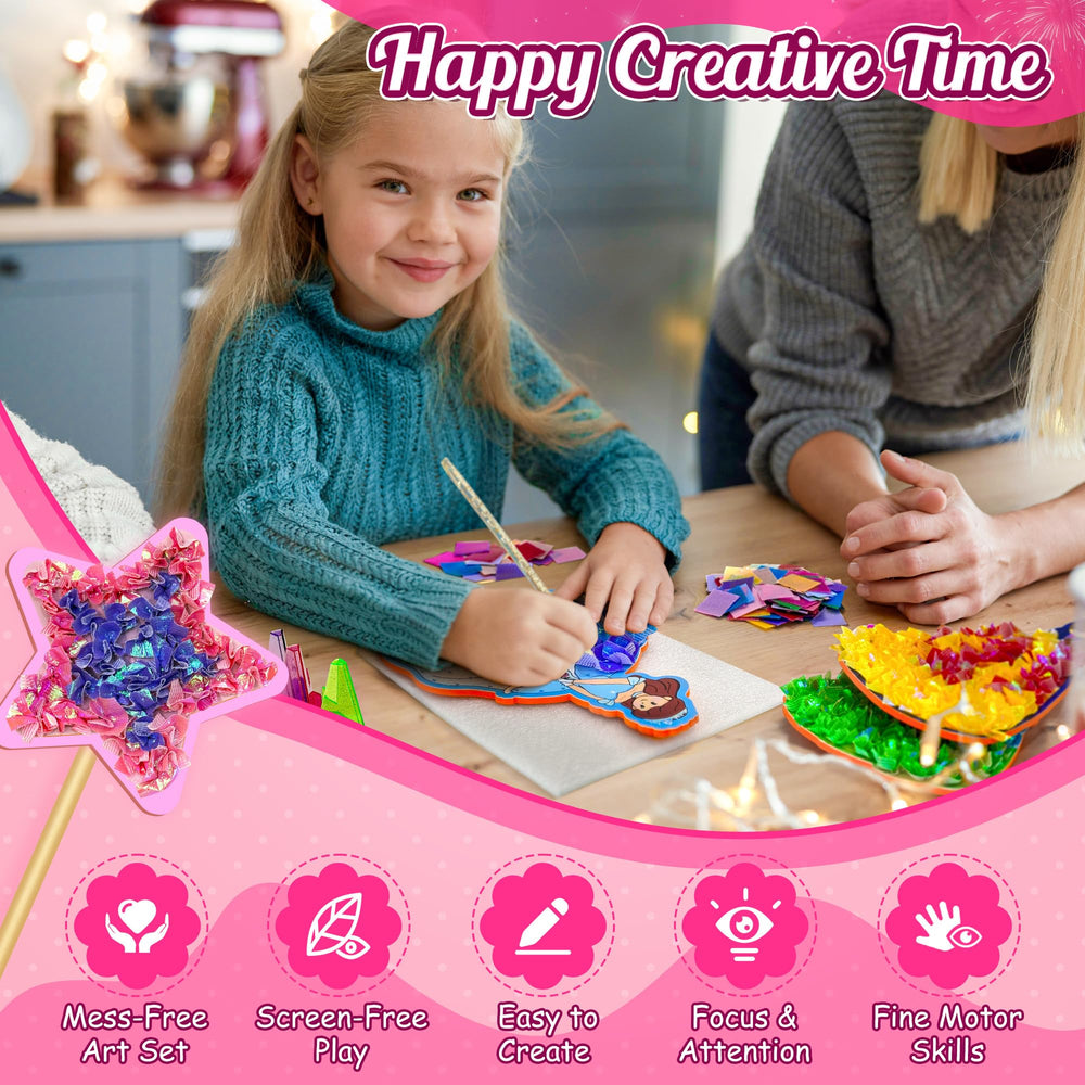 ZUNIRA Poke-in stands to display finished princess crafts