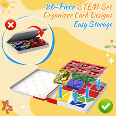 Zupooko Mini Magnetic Tiles arrive gift-ready for birthdays or holidays