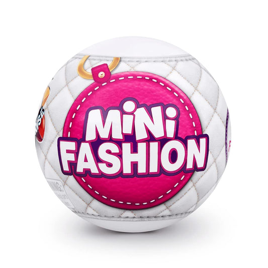 ZURU 5 Surprise Mini Brands Series 1 unboxing reveals tiny fashion items for dolls.