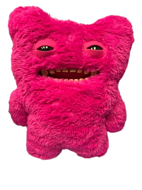 ZURU Fuggler Biggs Mr Buttons Pink 17-inch plush for quirky decor and cuddle play.