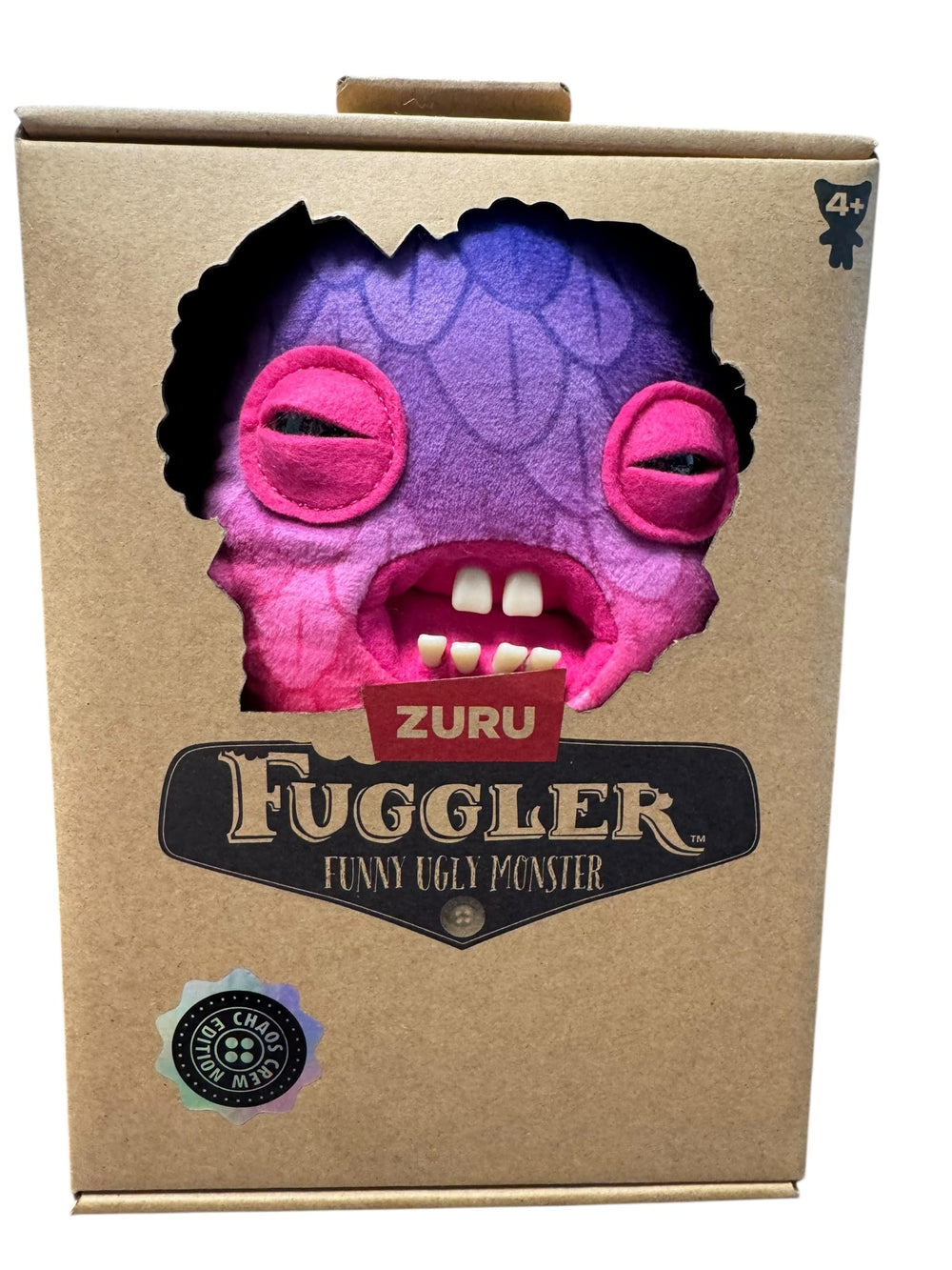 ZURU Fuggler Cod Father close-up teeth-highlighted grin, iconic chaos details.
