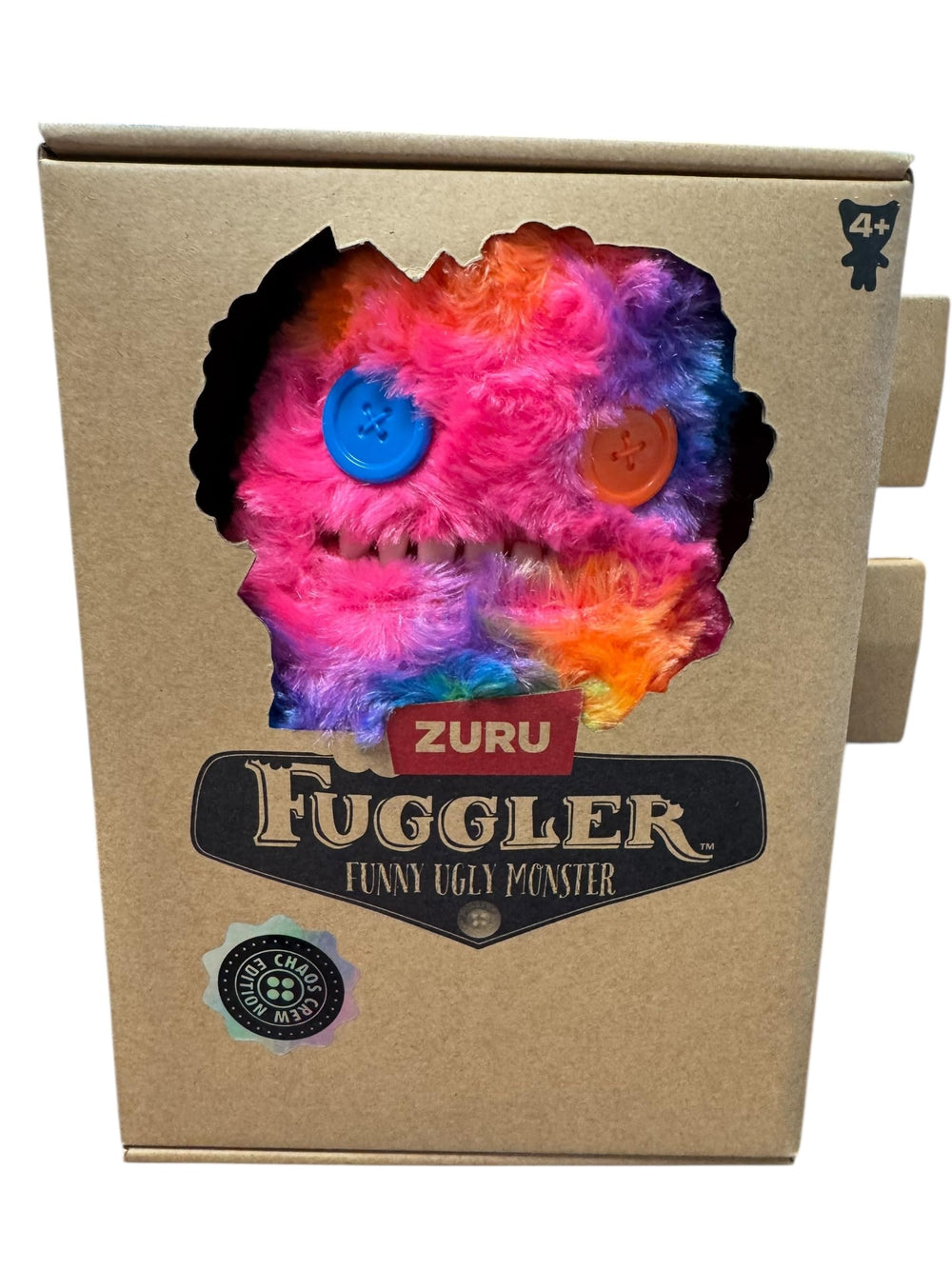 ZURU Fuggler Chaos Crew colorful fur close-up highlights vibrant personality for room décor