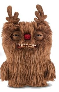 ZURU Fuggler festive snowman plush with quirky holiday charm for kids and collectors.