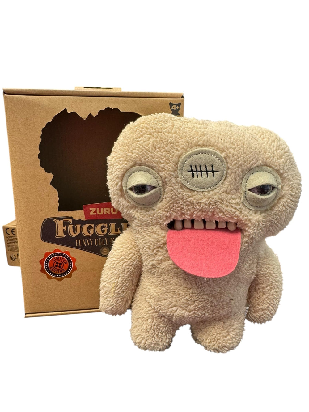 ZURU Fuggler Gaptooth McGoo 9-inch plush with eccentric grin.