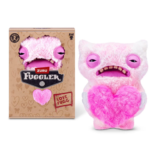 ZURU Fuggler Love Fuggs S2 Pink close-up eyes for display and playful conversations