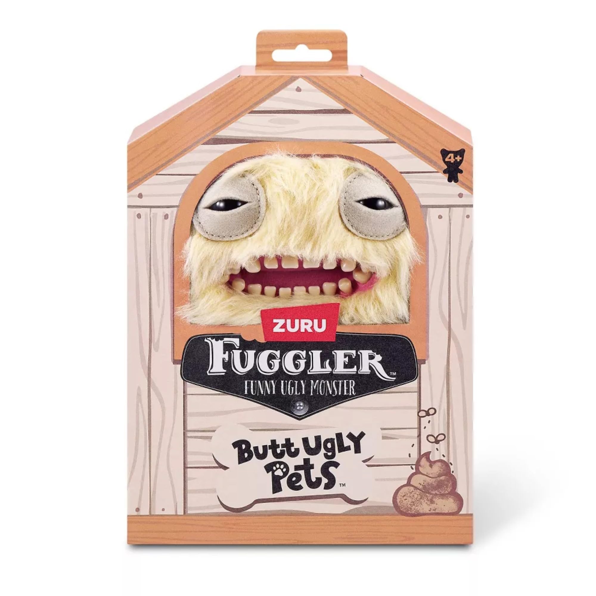 ZURU Fuggler Mr Buttons teeth close-up, quirky design for play