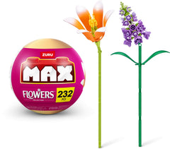 ZURU MAX Premium Garden Long Flowers two-bloom capsule for creative play