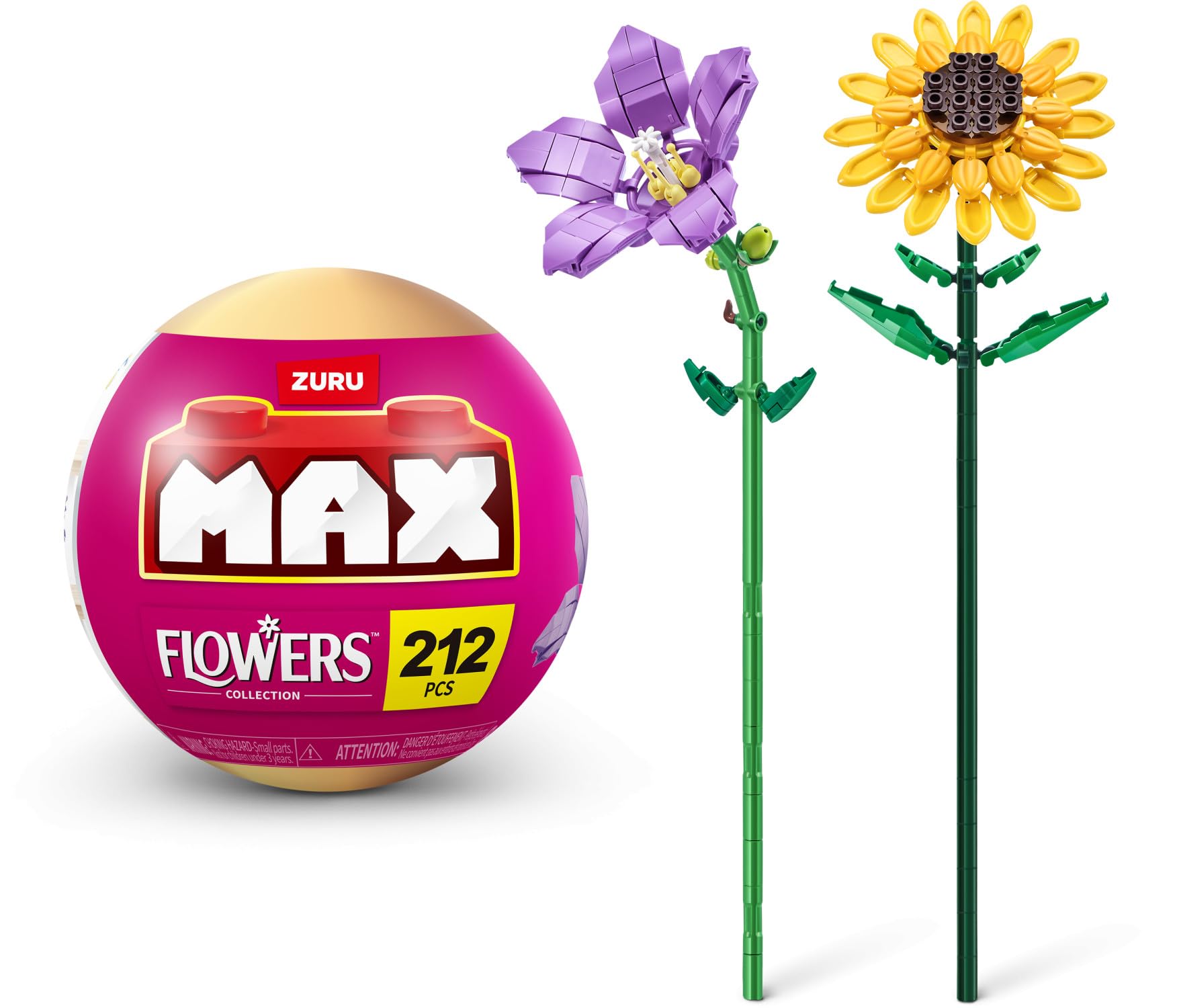 ZURU MAX Premium Garden Long Flowers rose design for elegant arrangements